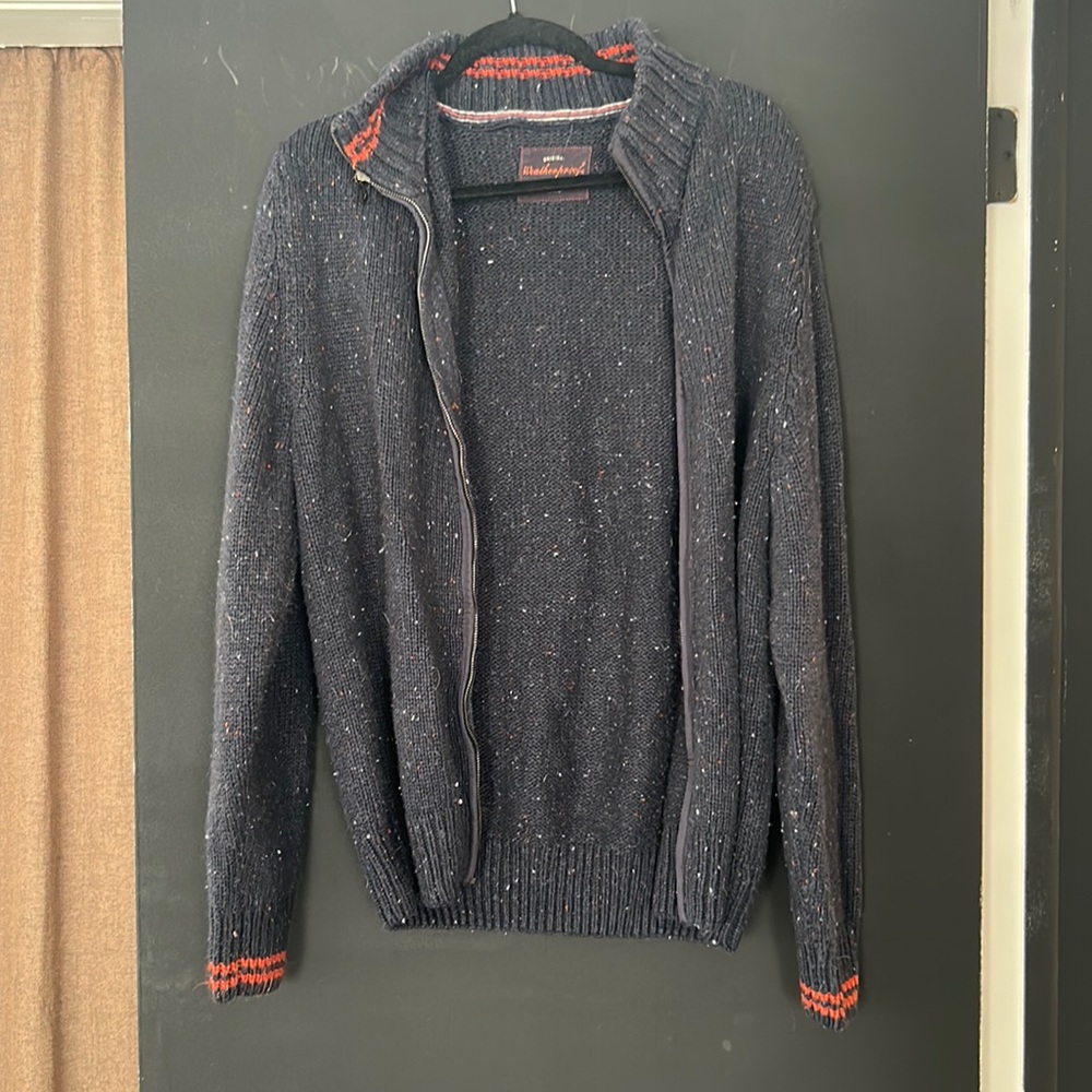 Zipper comfy cardigan vintage